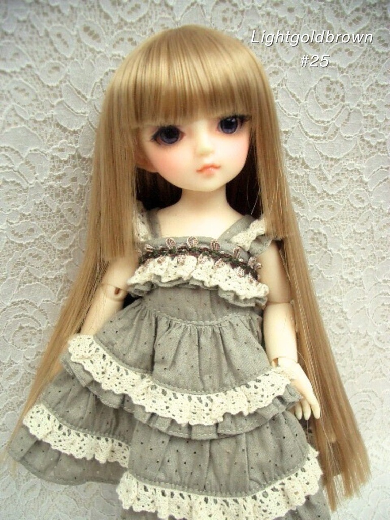 ウイッグ / 6-7インチ / 姫カットロング (6-7/28172)