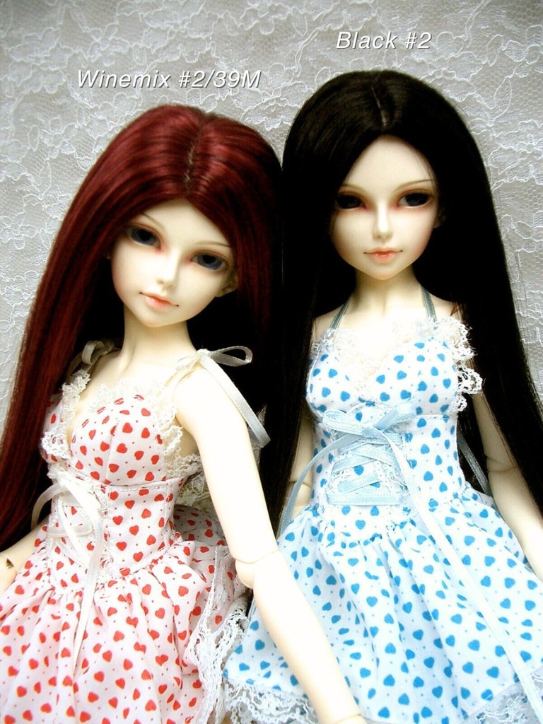 ウイッグ / 7-8インチ / ワンレンロングストレート (7-8/28253)