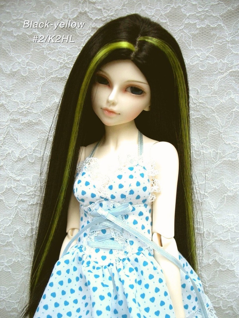 ウイッグ / 7-8インチ / ワンレンロングストレート (7-8/28253)