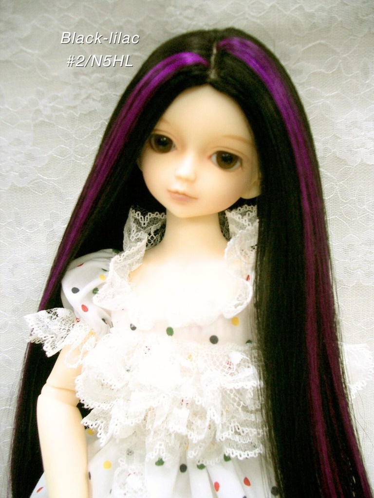 ウイッグ / 7-8インチ / ワンレンロングストレート (7-8/28253)