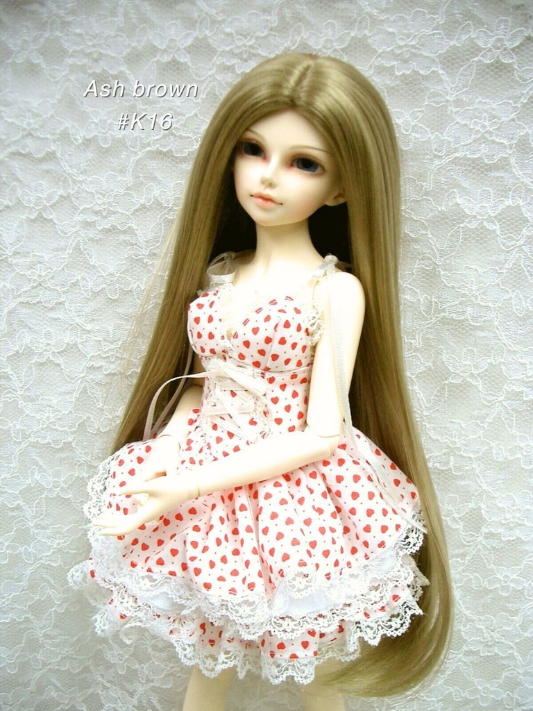 ウイッグ / 7-8インチ / ワンレンロングストレート (7-8/28253)