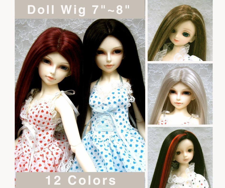 ウイッグ / 7-8インチ / ワンレンロングストレート (7-8/28253)