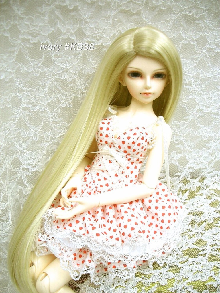 ウイッグ / 7-8インチ / ワンレンロングストレート (7-8/28253)