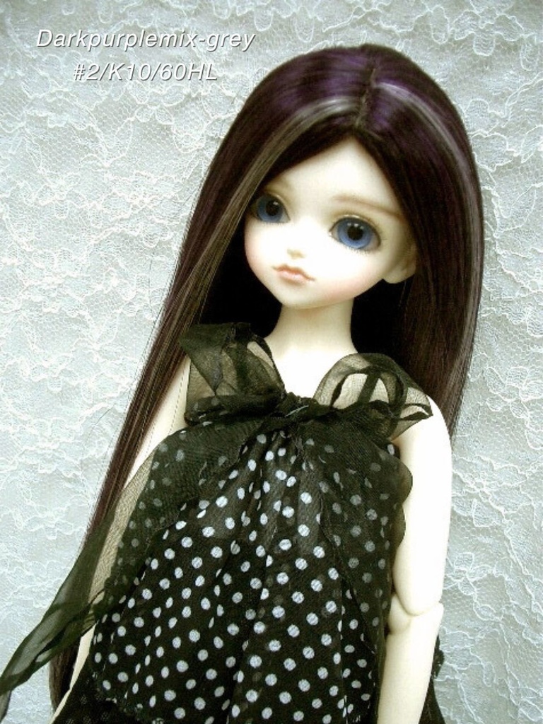 ウイッグ / 7-8インチ / ワンレンロングストレート (7-8/28253)