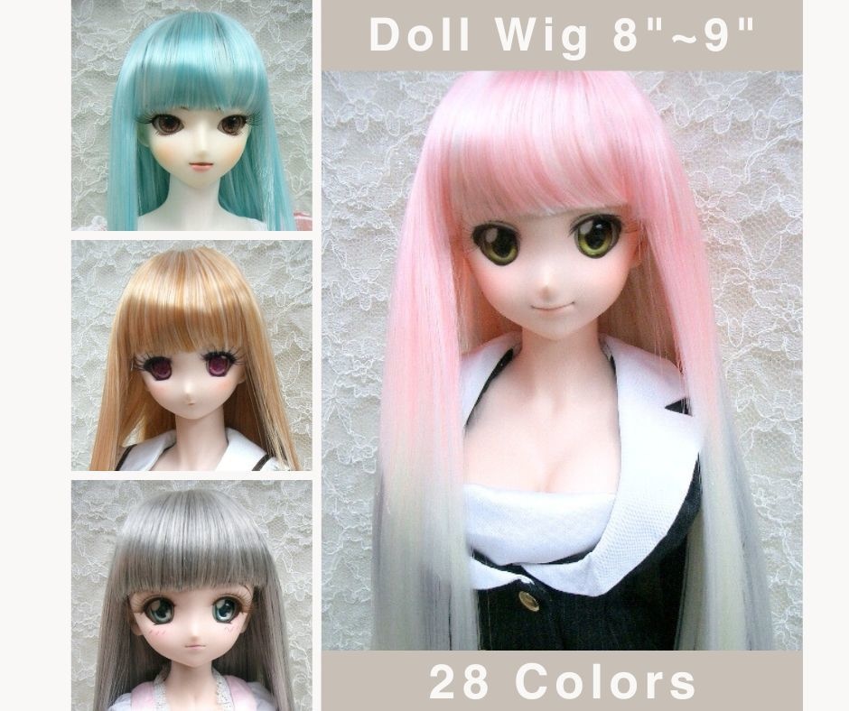 ウイッグ / 8-9インチ / スーパーロングストレート (8-9/28102) *長さ約38cm