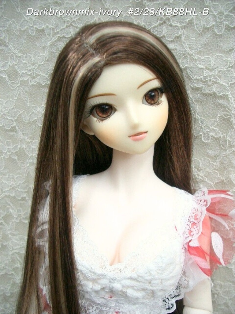 ウイッグ / 8-9インチ / ワンレンロングストレート (8-9/28129)