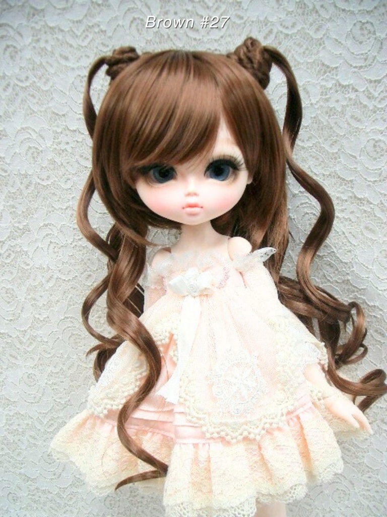 ウィッグ / 11-12インチ/ 耐熱ゆるカール (11-12/38079)