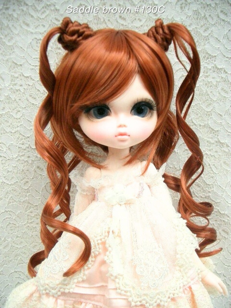 ウィッグ / 11-12インチ/ 耐熱ゆるカール (11-12/38079)