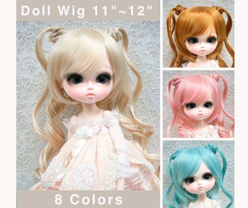 ウィッグ / 11-12インチ/ 耐熱ゆるカール (11-12/38079)