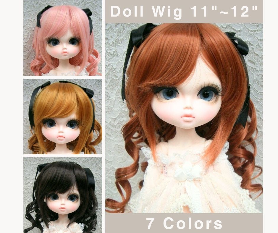 ウィッグ / 11-12インチ/ リボンカール (11-12/38096)