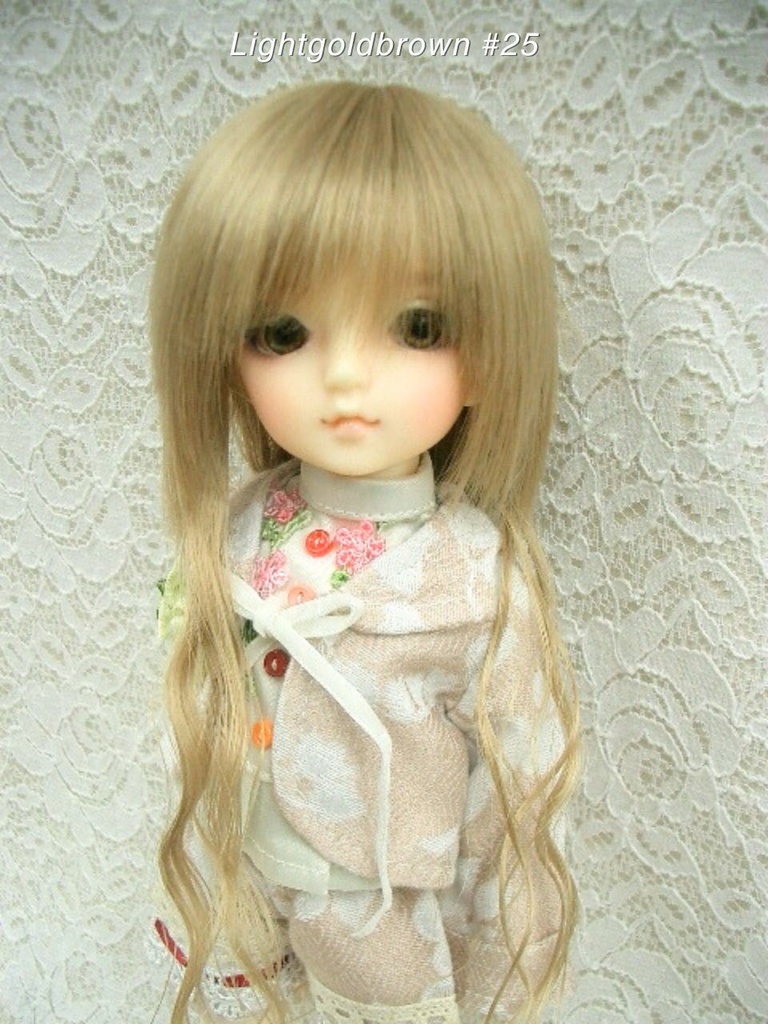 ウィッグ / 6-7インチ / ナチュラルウェーブ (6-7/38242)