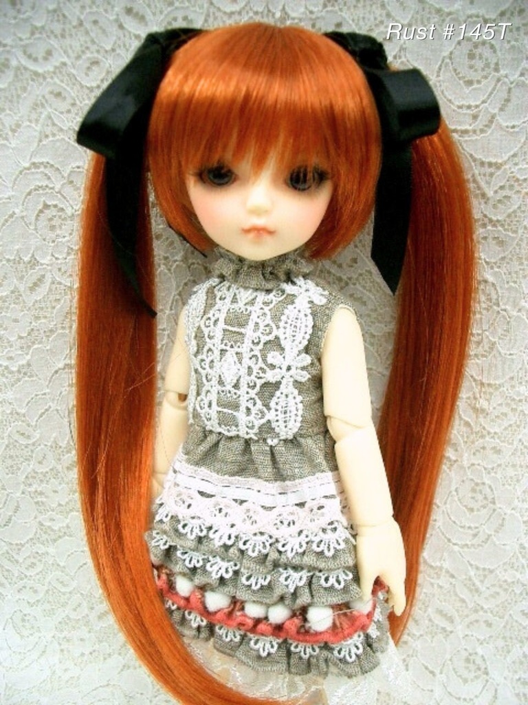 ウィッグ / 6-7インチ / リボンツインテール (6-7/38262)