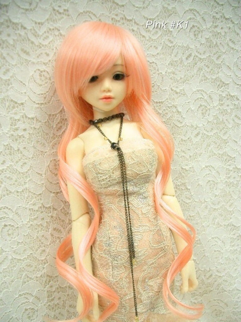 ウィッグ / 6-7インチ / 耐熱ロングツインカール (6-7/38285)