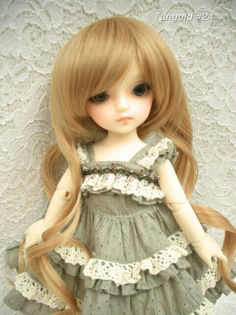 ウィッグ / 6-7インチ / 耐熱ロングツインカール (6-7/38285)