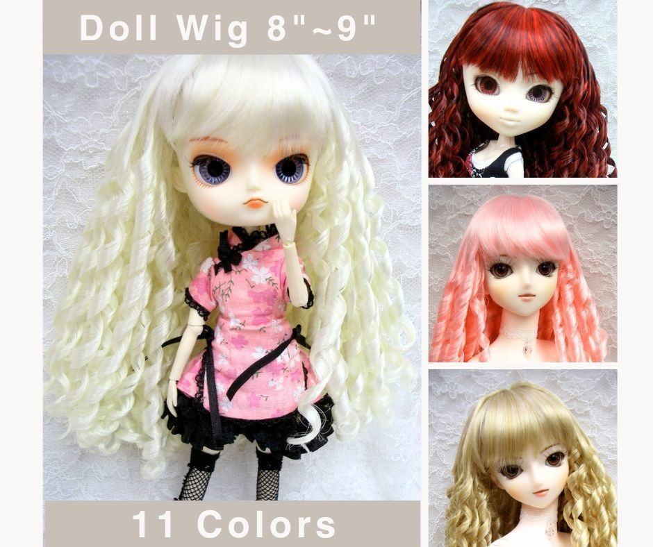 ウィッグ / 8-9インチ / 縦ロール (8-9/28210)