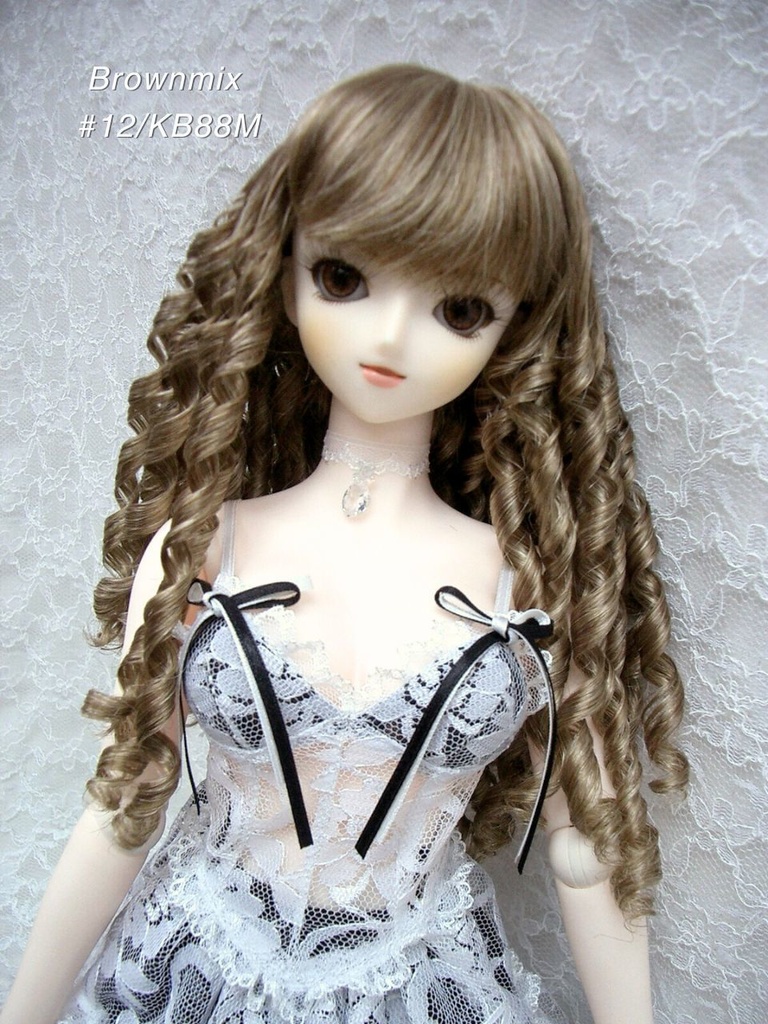 ウィッグ / 8-9インチ / 縦ロール (8-9/28210)