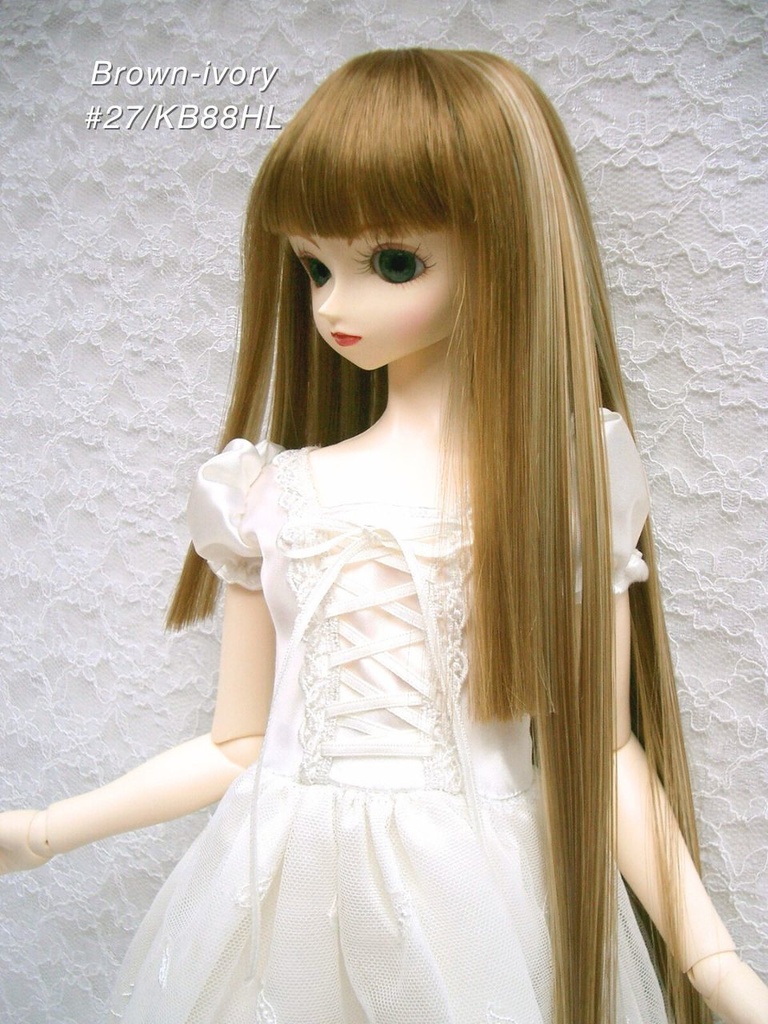 ウィッグ / 9-10インチ / 一段姫カット (9-10/28172)