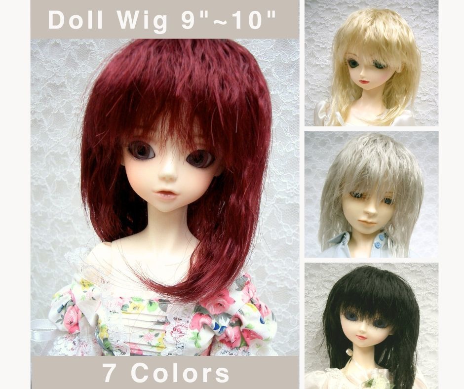 ウィッグ / 9-10インチ / ミディアムウェーブ (9-10/28202)