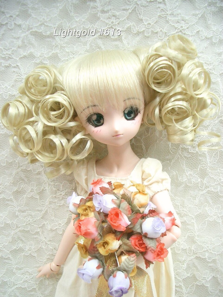 ウィッグ / 8-9インチ / 前髪ツインテールボリュームカール(8-9/38068)