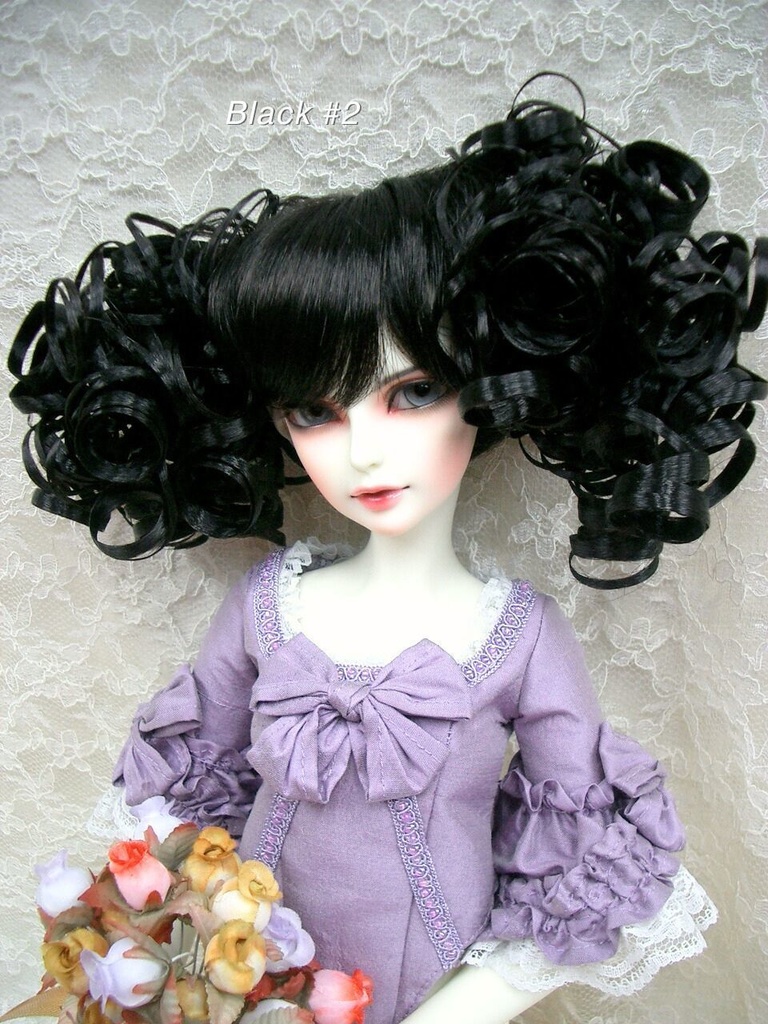 ウィッグ / 8-9インチ / 前髪ツインテールボリュームカール(8-9/38068)