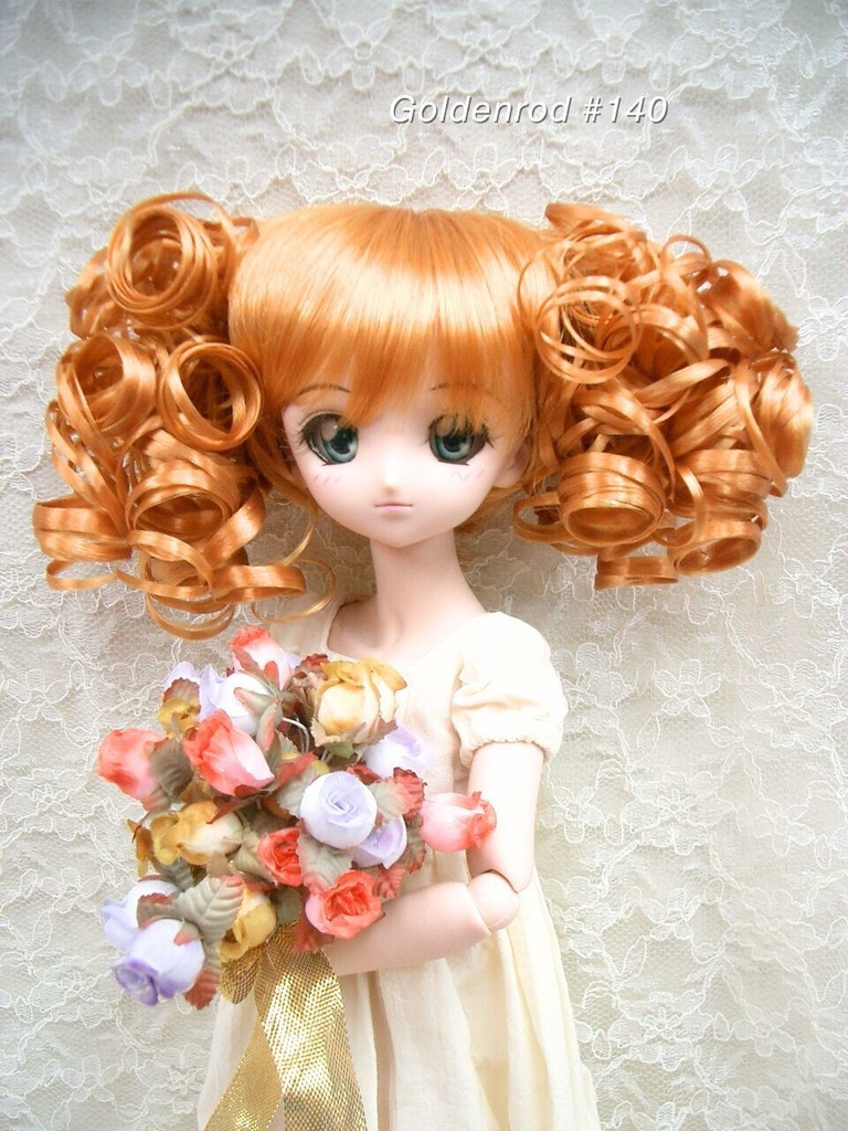 ウィッグ / 8-9インチ / 前髪ツインテールボリュームカール(8-9/38068)