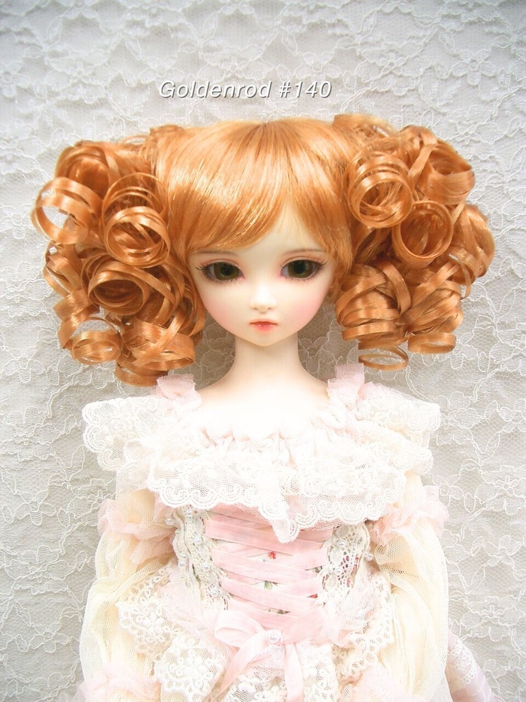 ウィッグ / 9-10インチ / 前髪ツインテールボリュームカール(9-10/38068)