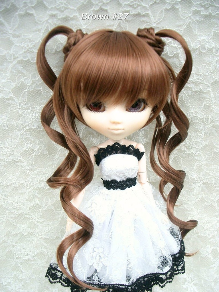 ウィッグ / 8-9インチ/ 耐熱ゆるカール (8-9/38079)