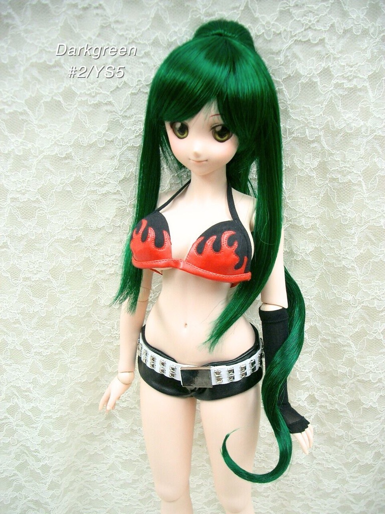 ウィッグ / 8-9インチ/ 前髪ハイポニーテール  (8-9/38183N)