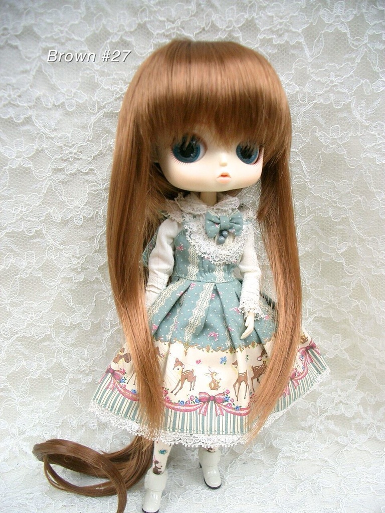 ウィッグ / 8-9インチ/ 前髪ハイポニーテール  (8-9/38183N)