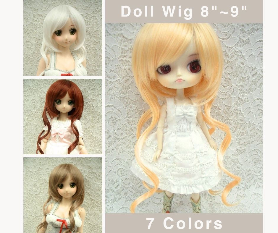 ウィッグ / 8-9インチ / ツインゆるカール (8-9/38239)