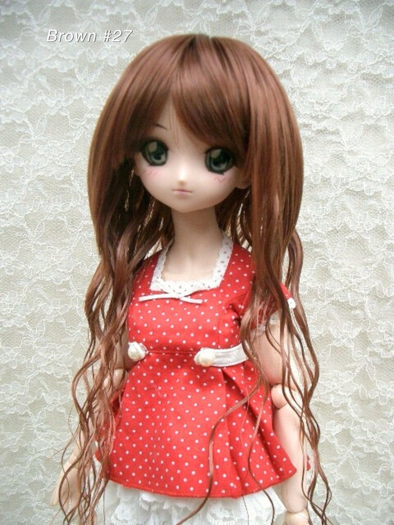 ウィッグ / 8-9インチ / ナチュラルウェーブ (8-9/38242)