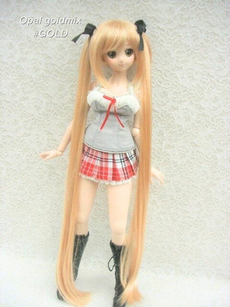 ウィッグ / 8-9インチ / リボンロングツインテール (8-9/38244N)