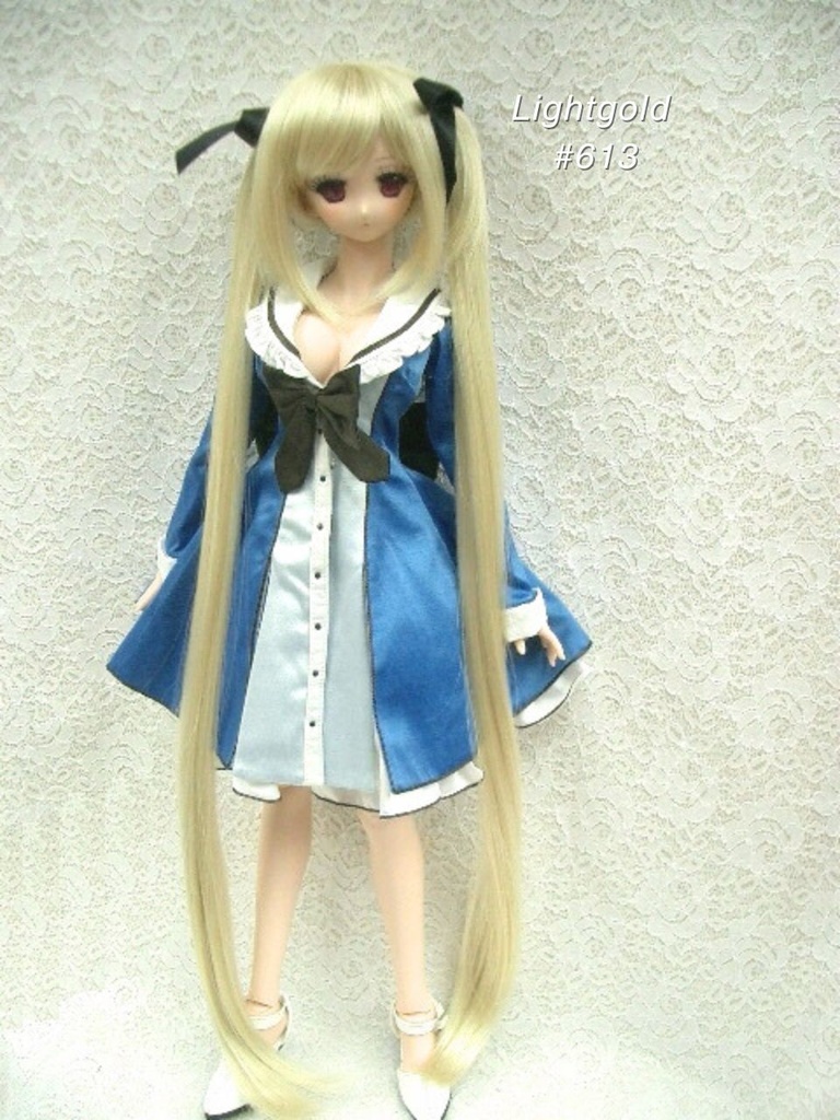 ウィッグ / 8-9インチ / リボンロングツインテール (8-9/38244N)