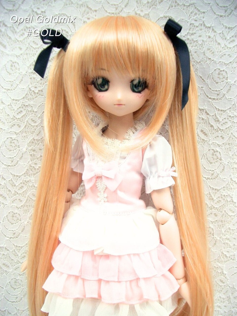 ウィッグ / 8-9インチ / リボンツインテール (8-9/38262)