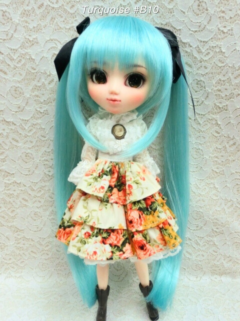 ウィッグ / 8-9インチ / リボンツインテール (8-9/38262)