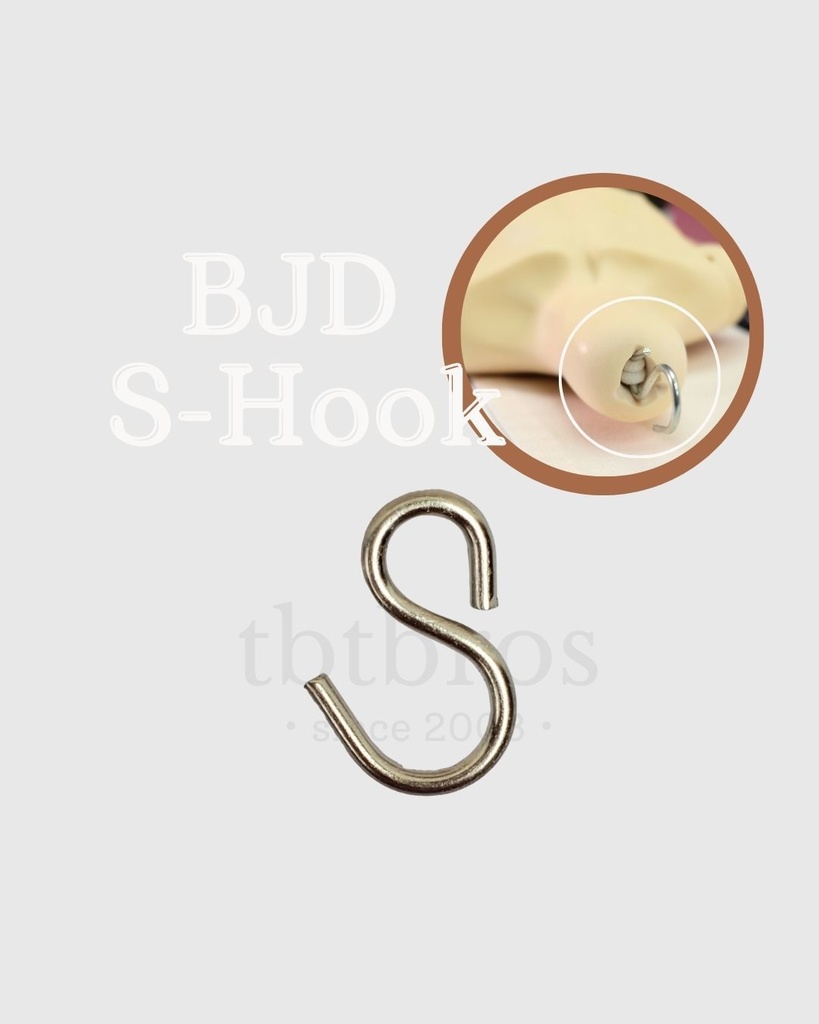 BJD S-Hook ステンレス鋼 (#H-2)