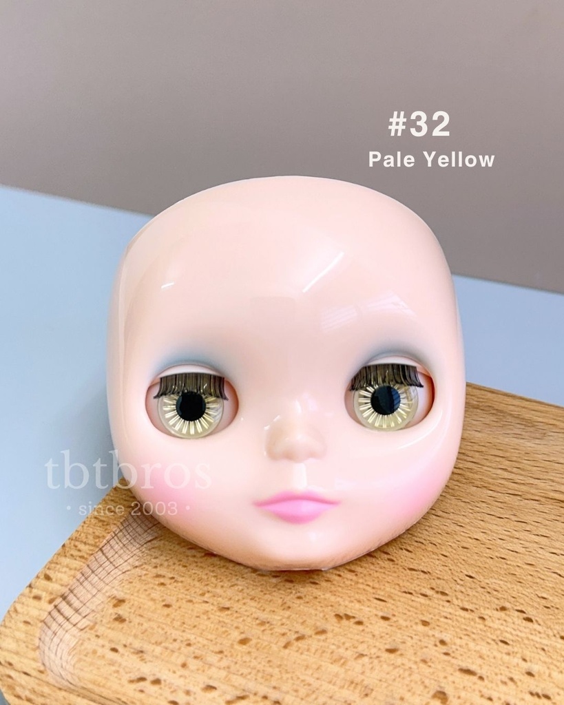 【ブライス用】カラーアイ #32 Pale Yellow