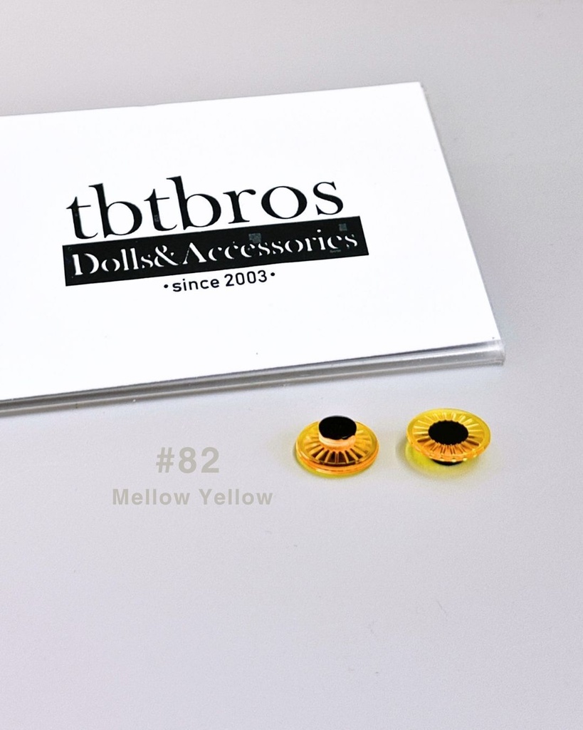 【ブライス用】カラーアイ #82 Mellow Yellow