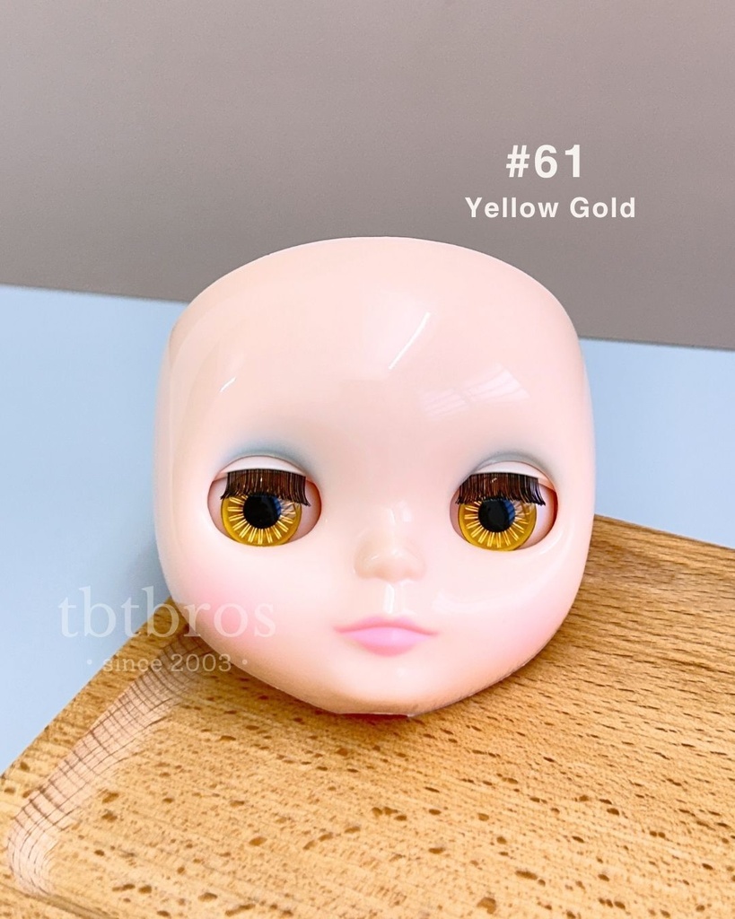 【ブライス用】カラーアイ #61 Yellow Gold