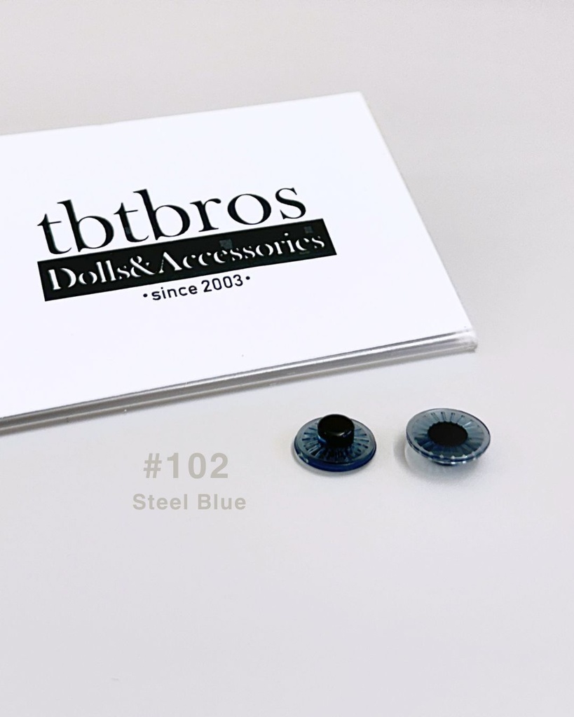 【ブライス用】カラーアイ #102 Steel Blue