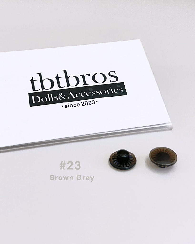 【ブライス用】カラーアイ #23 Brown Grey
