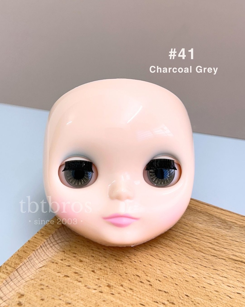 【ブライス用】カラーアイ #41 Charcoal Grey