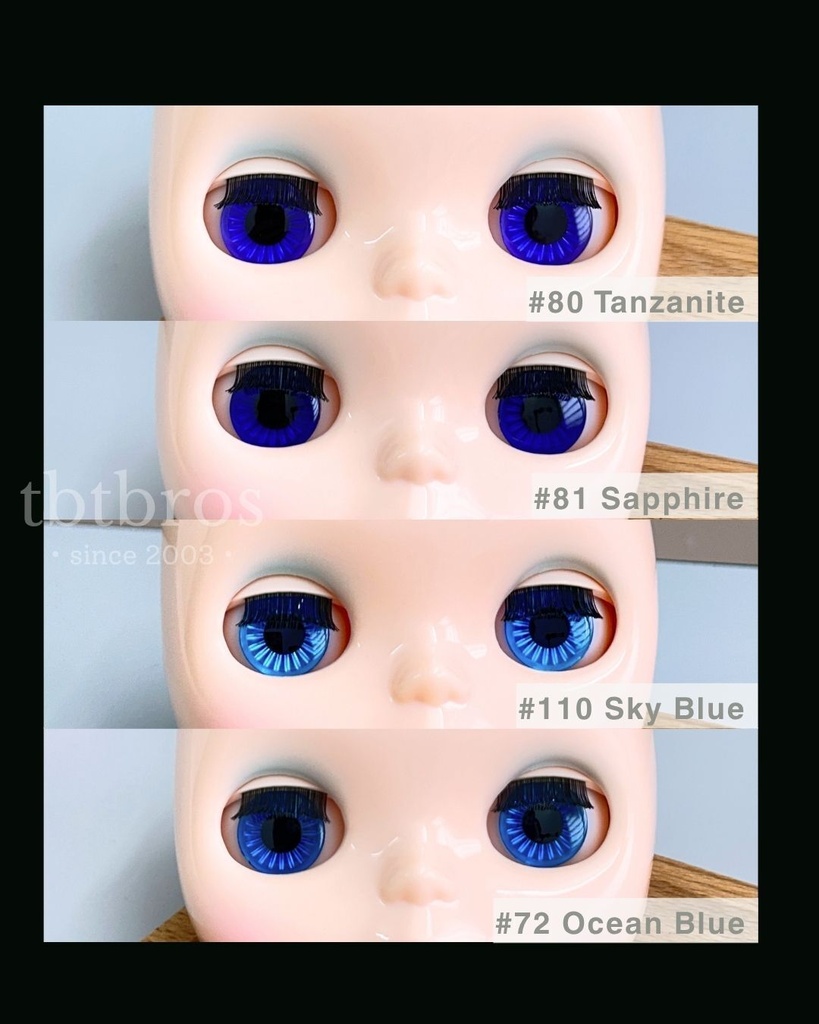 【ブライス用】カラーアイ #80 Tanzanite