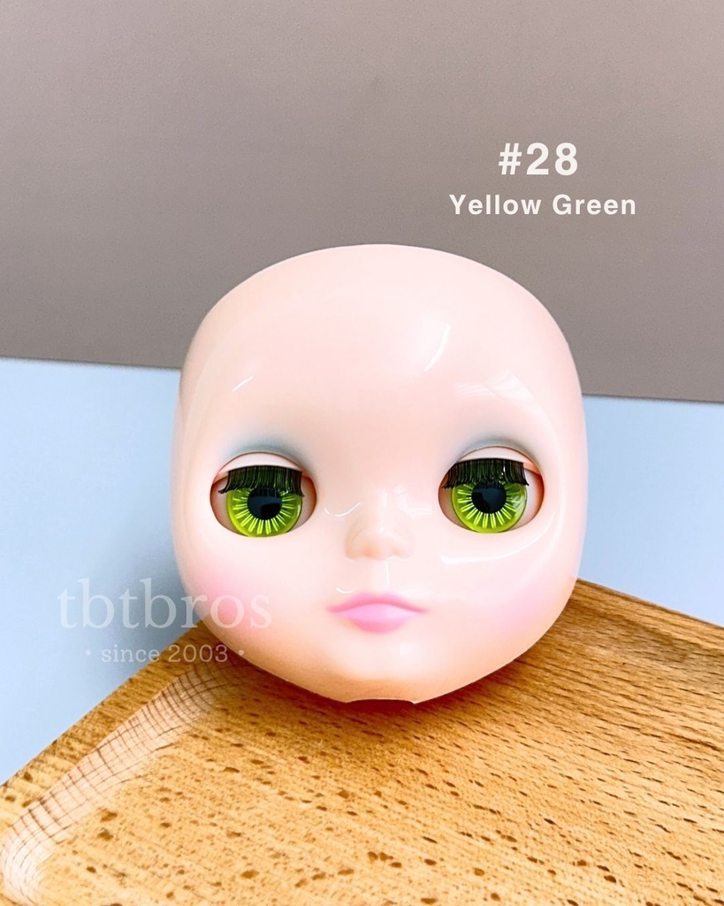【ブライス用】カラーアイ #28 Yellow Green