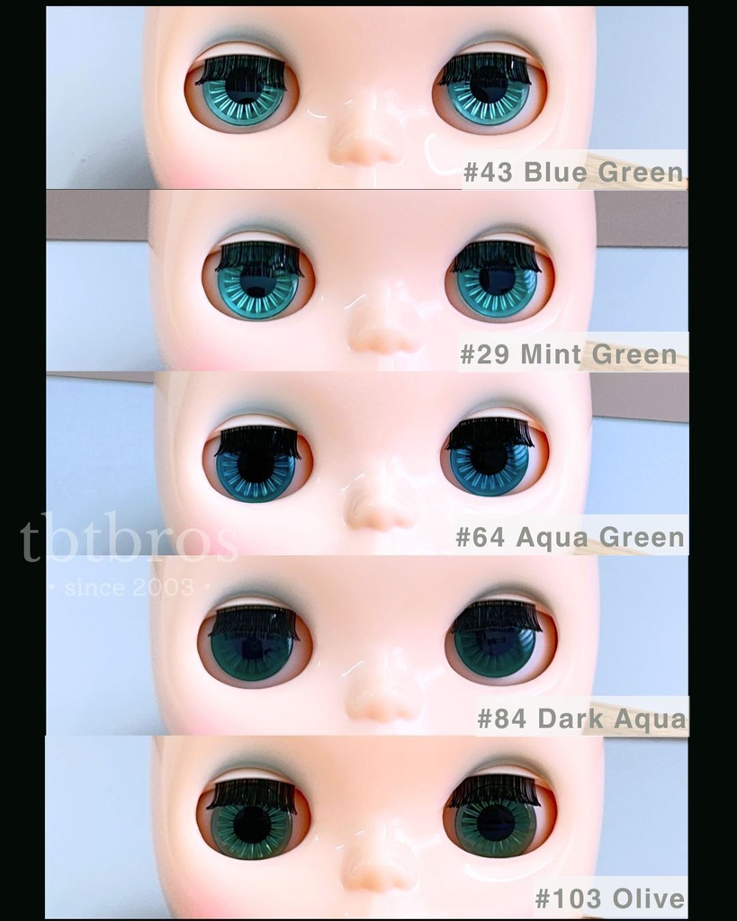 【ブライス用】カラーアイ #64 Aqua Green