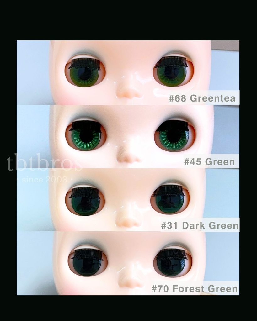【ブライス用】カラーアイ #31 Dark Green