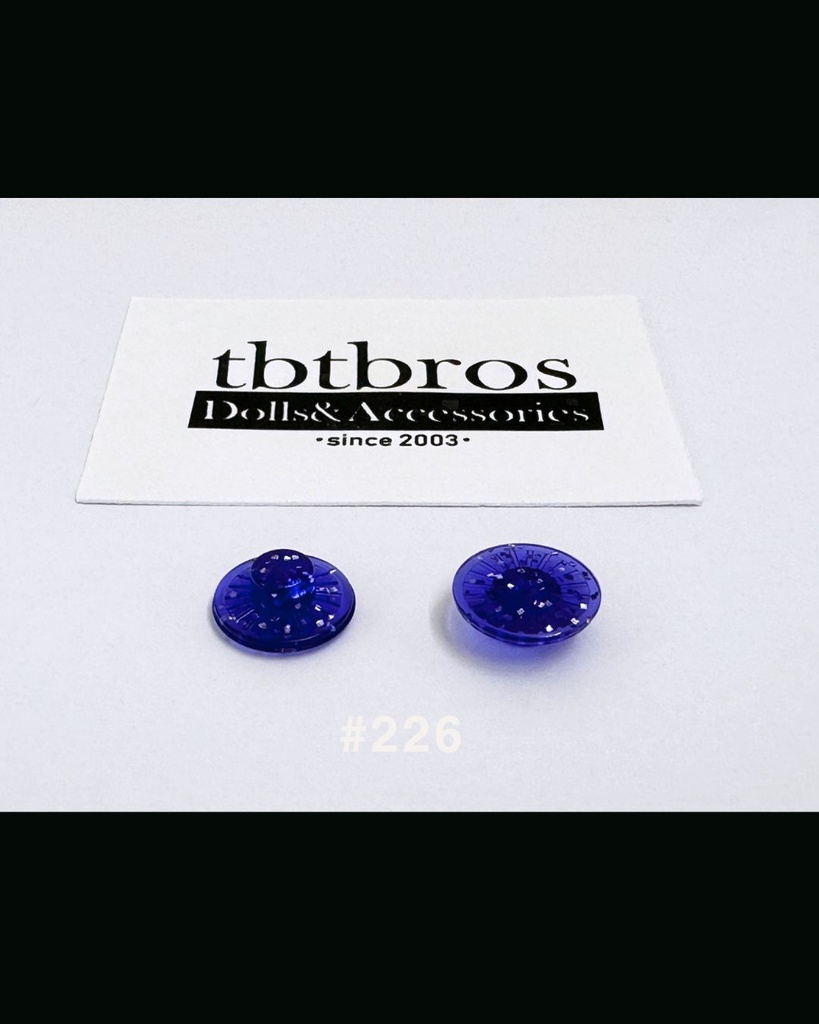 【ブライス用】グリッターアイ #226 Tanzanite