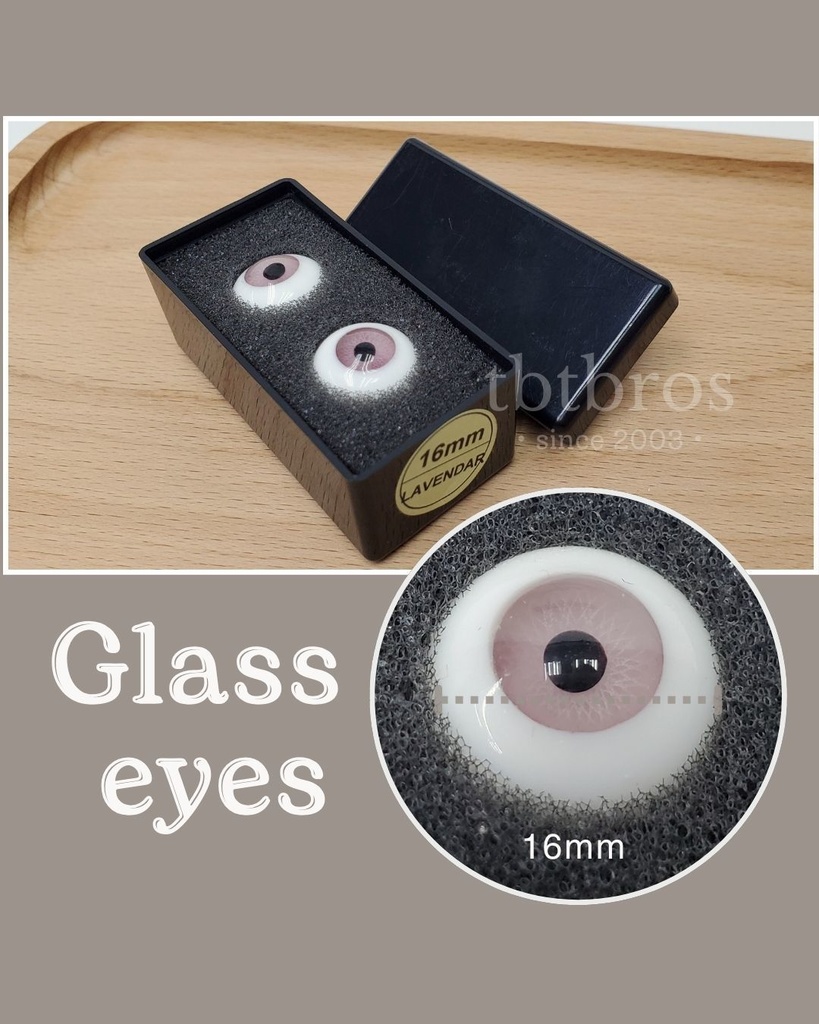 16mm グラスアイ ドール用 #G16LA