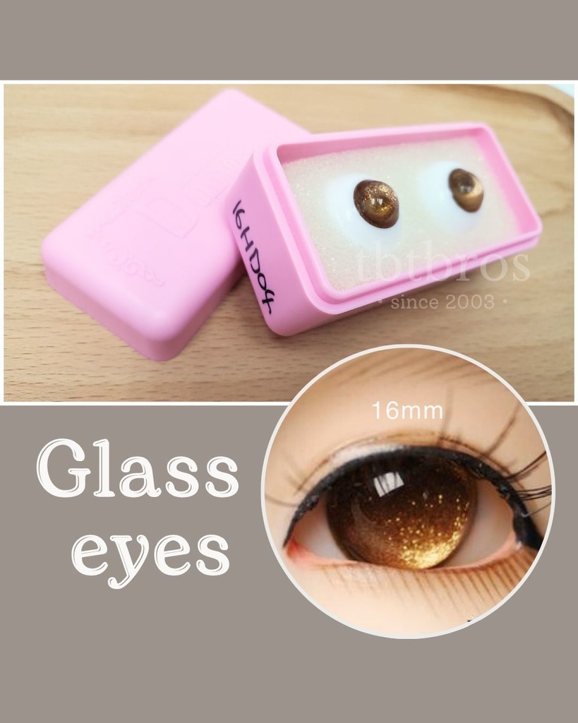 16mm グラスアイ ドール用 #HD04