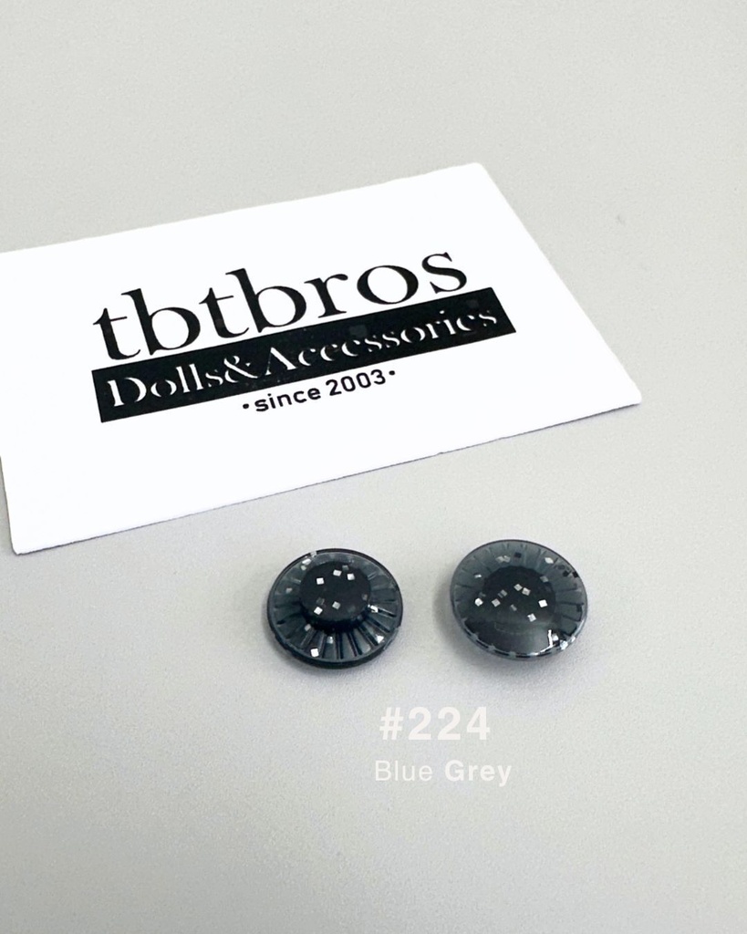 【プーリップ用】グリッターアイ #224 Blue Grey
